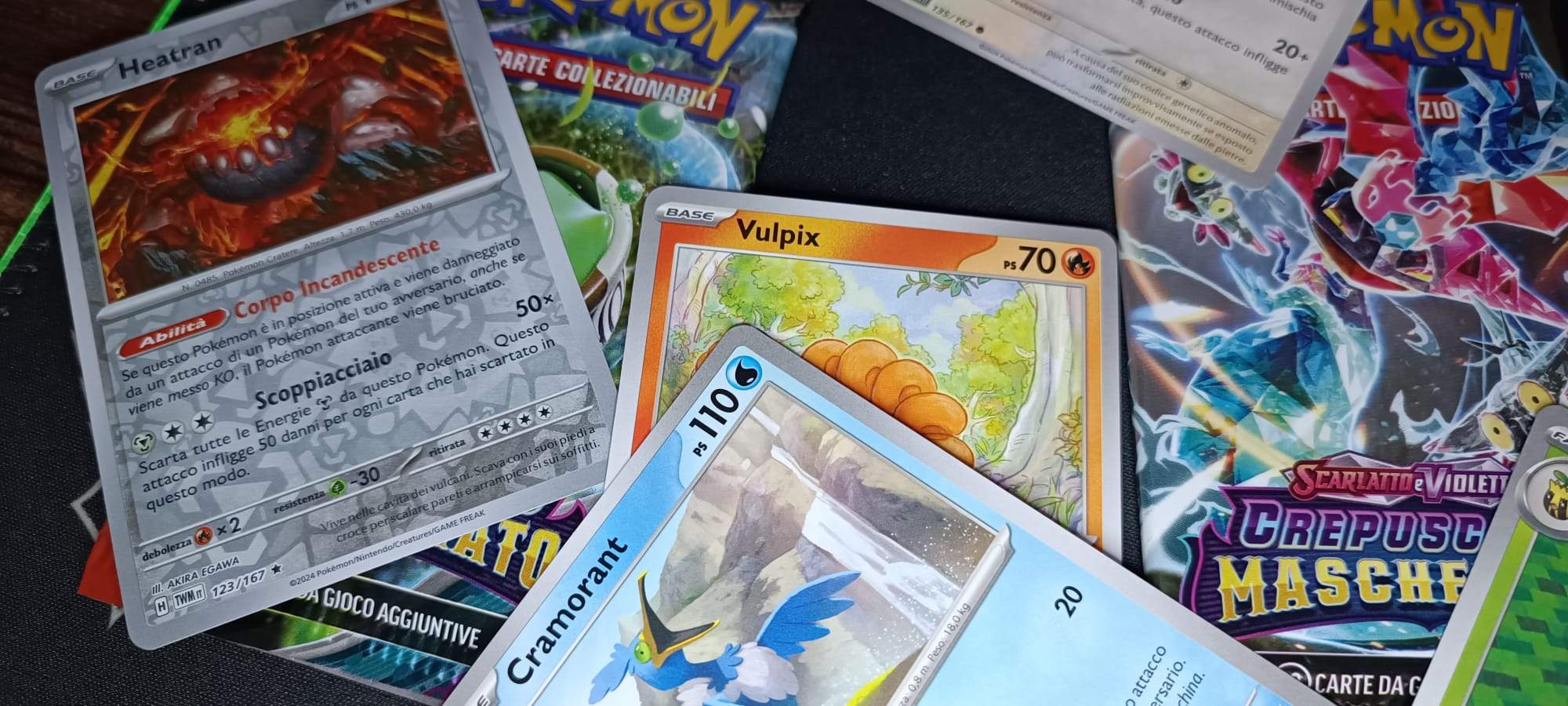 pokemon scarlatto POKEMON SCARLATTO E VIOLETTO - CREPUSCOLO MASCHERATO FOTO UNBOXING